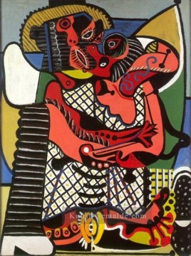 le Ölbilder verkaufen - Le baiser 1925 cubism Pablo Picasso